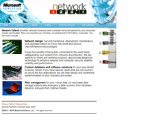 Tablet Screenshot of networkdefend.com